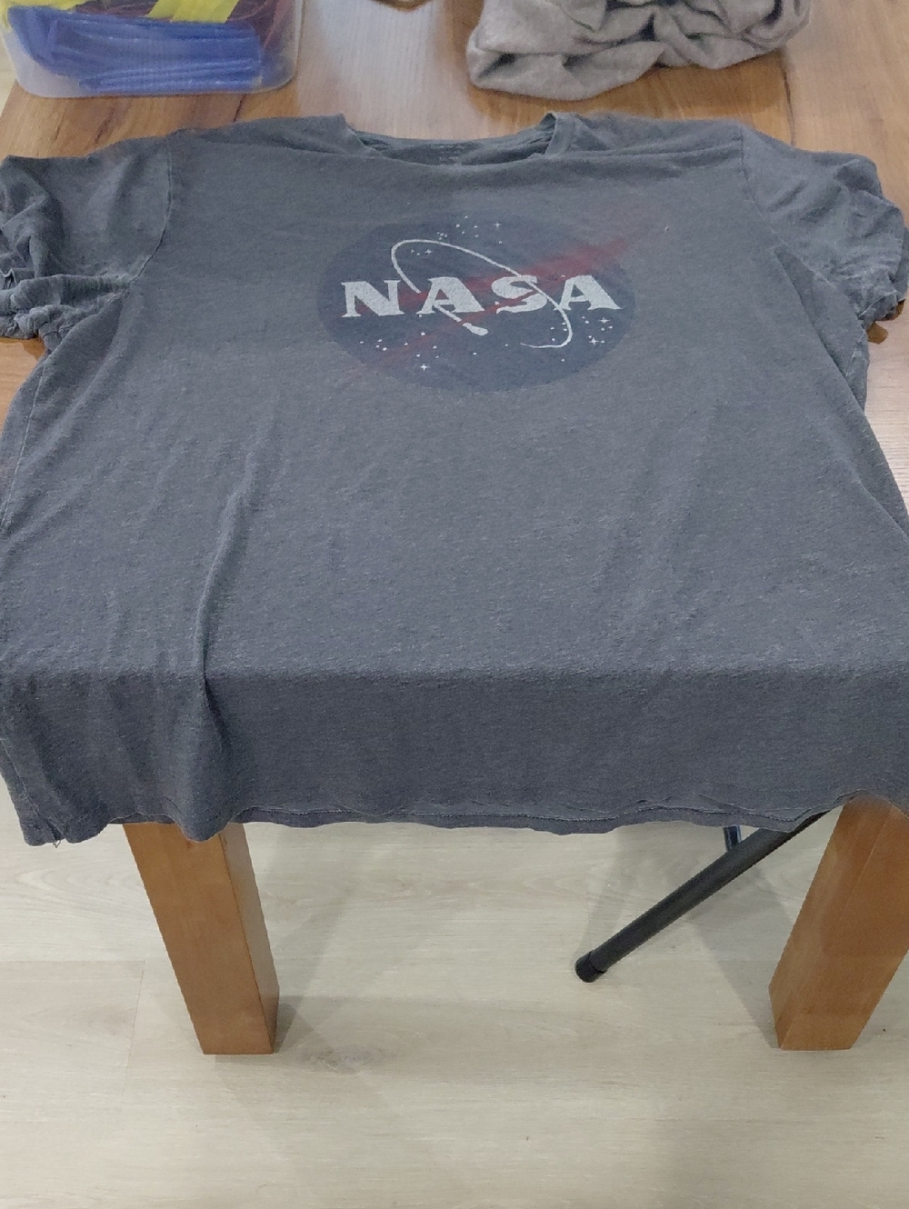NASA Gray Logo T-Shirt